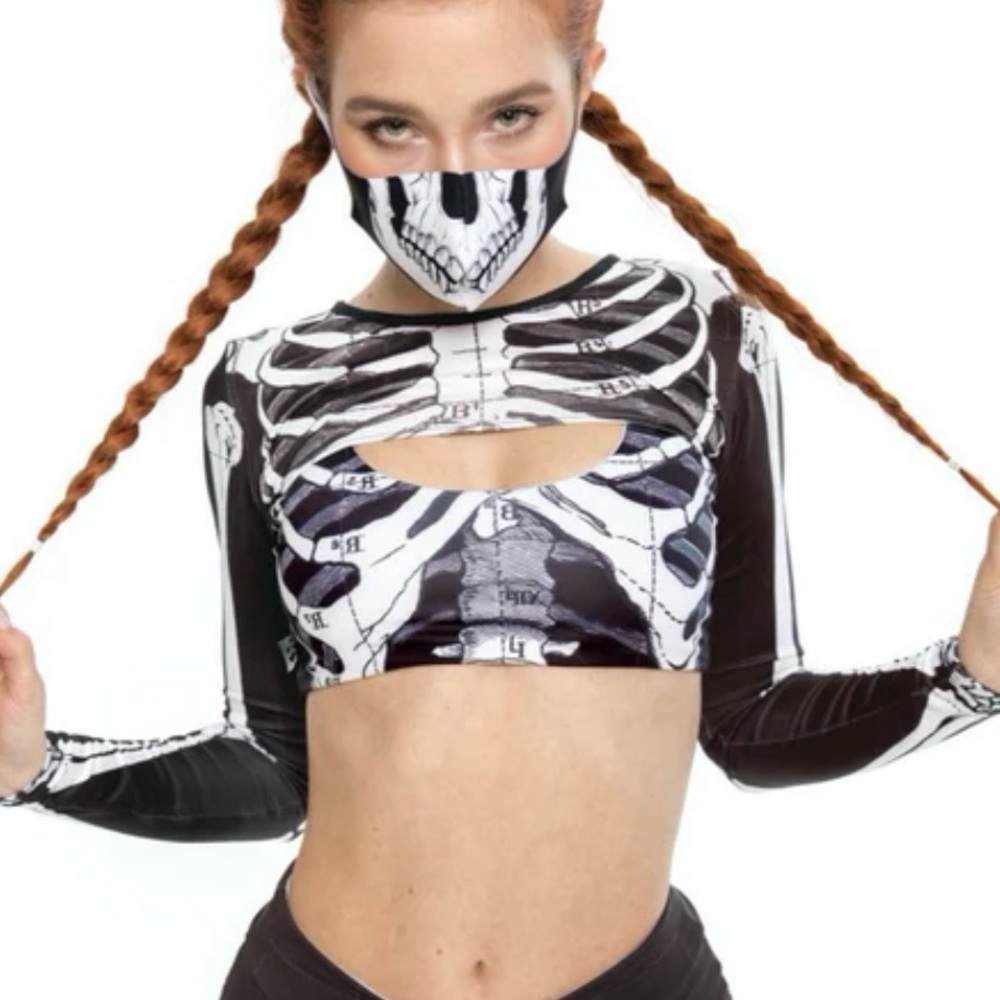 NWT! TOWERS SWIMWEAR Skeleton Surf Surf Shrug
